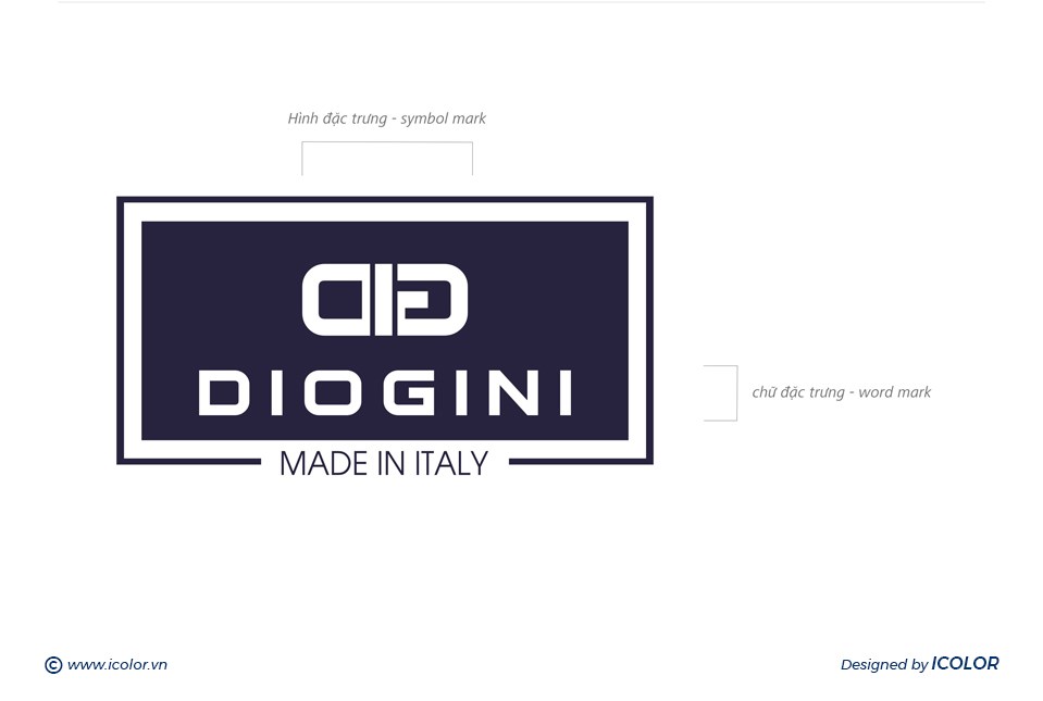 Thiết kế logo Thời trang Ý DIOGINI