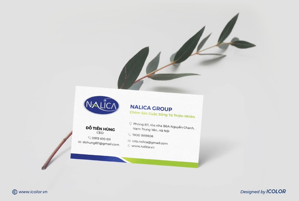 Bộ nhận diện thương hiệu CT Dược Mỹ phẩm Nalica