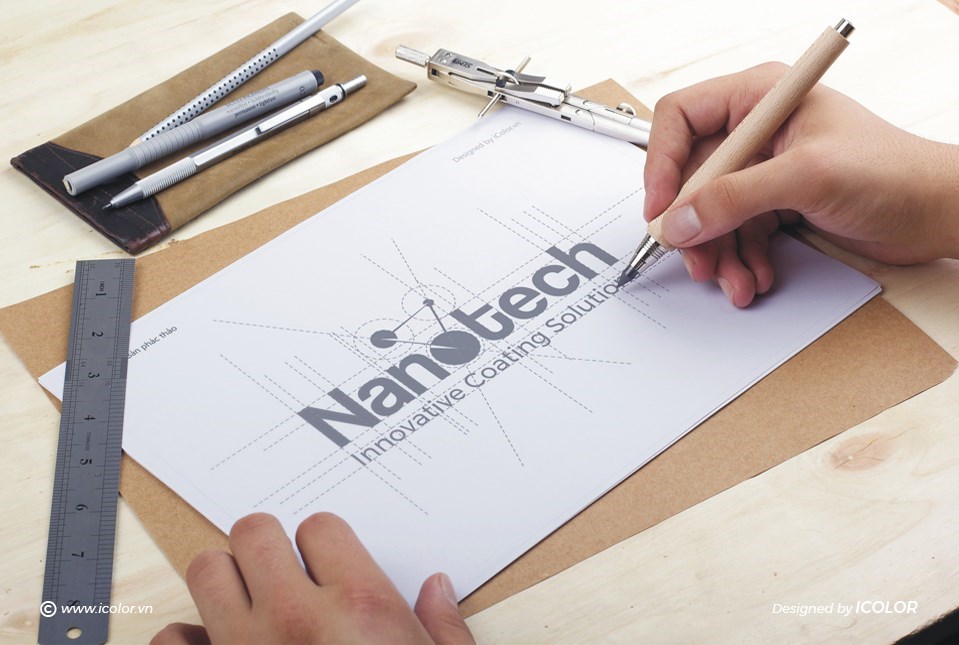 Thiết kế logo công ty cổ phần Nanotech Việt Nam