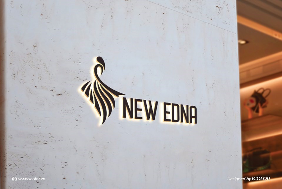 Thiết kế logo Thương hiệu thời trang nữ NEW EDNA