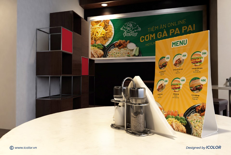 Thiết kế bộ nhận diện Tiệm ăn Online PaPai