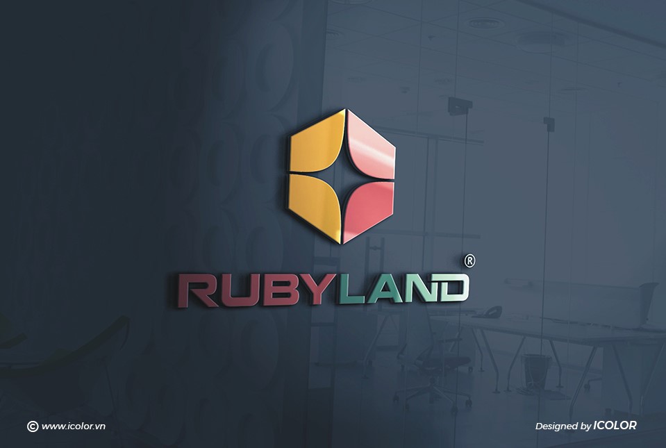 Thiết kế logo ngành bất động sản rubyland