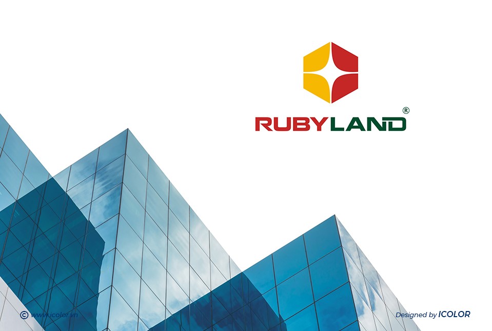 Bộ nhận diện CTCP Phát triển Bất Động Sản RubyLand