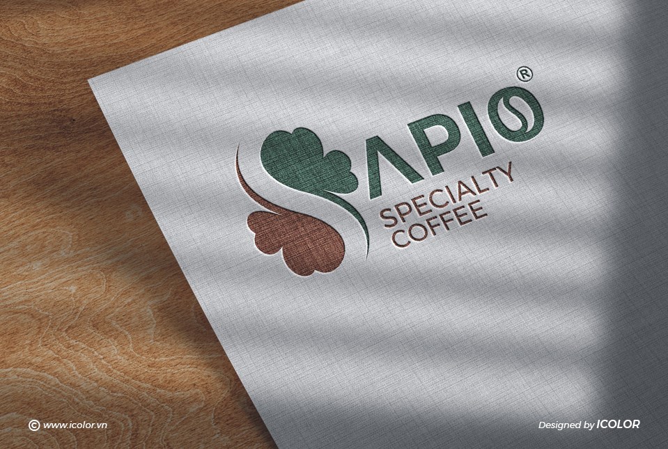 Thiết kế logo thương hiệu cafe sapio