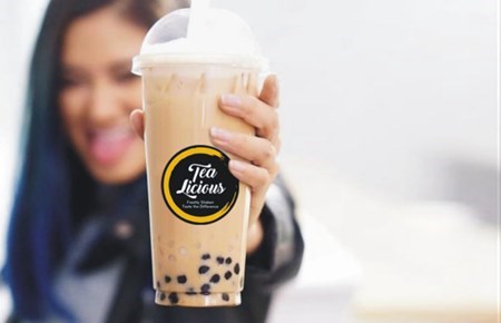 Thiết kế logo Chuỗi cửa hàng trà sữa Tealicious